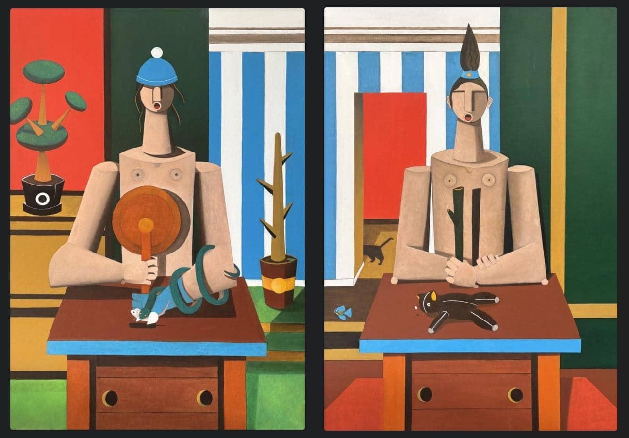 Massimo Beni painting